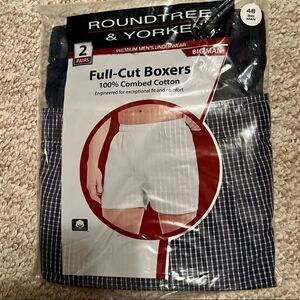 NWT, Roundtree & Yorke, size 48, big man, full cut boxers